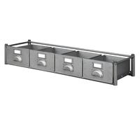 Module 4 petits tiroirs - 1200 x 400 x h. 190 mm 16 kg