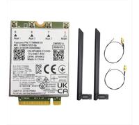 Module 4G LTE Cat16 Gigabit DW5821E X20 (carte sans fil 4G) pour ordinateurs portables 5420, 5424, 7424 et 7400 + kit d'antennes 2x8DB