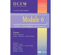 Module 6: Douleur, soins palliatifs, accompagnement