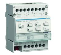 Module 6 sorties chauffage TRIAC / config mode easy/ETS - HAGER TYMS646T