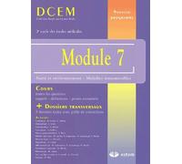 Module 7 - Santé Et Environnement - Maladies Transmissibles