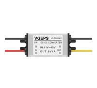 Module abaisseur de Puissance 12V24V à 9V5A, transformateur 12V à 9V, convertisseur de Voiture 24V à 9V(12V 24V to 9V 1A)