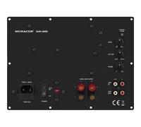 Module actif subwoofer digital 300 W sous 4 Ohms Monacor SAM-300D