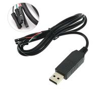 Module adaptateur convertisseur TTL USB vers RS232, avec couvercle anti poussière PL2303HX pour câble de téléchargement arduino, PL2303 PL2303HX/PL2303TA
