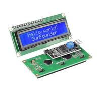 Module adaptateur d'interface série IIC/I2C LCD1602+I2C 1602 16x2 1602A écran bleu/vert(Blue LCD1602 I2C)