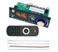 Module Amplificateur Audio - Module De Décompression MP3 - Puissance 2x80W pour MP3 Radio FM Affichage Voiture Auto Caravane