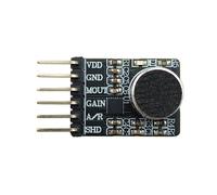Module Amplificateur de Microphone MAX9814 2,7-5,5 V avec CAG (Contrôle Automatique Du Gain) et Faible Bruit pour /ESP32