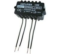 Amplificateur Mono (kit monté) Kemo M032N 6 V/DC, 9 V/DC, 12 V/DC, 16 V/DC 12 W 4 Ω 1 pc(s)