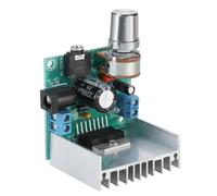 Module amplificateur mono pour haut-parleur, format compact, double sortie 15 W + 15 W, compatible avec les haut-parleurs 4-8 Ω 10-50 W, audio haute