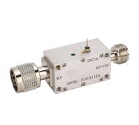 Module amplificateur RF à large bande avec blocage CC et câble coaxial de polarisation Risegun 0,1-200 MHz 1 A pour commande de modulation optique