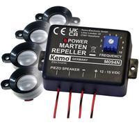 Kemo Module anti-martres M094N – Ultrasons, éclairage LED, protection optique, haut-parleur déporté