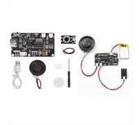 Module audio enregistrable avec téléchargement MP3 USB-C pour coffret cadeau, carte d'anniversaire ou de Noël, décoration murale, avec batterie.