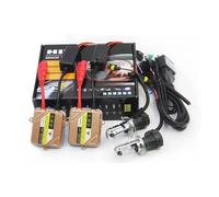 Module Ballast Phares Xénon HID Phare Voiture 12V, Faisceau Haut Bas | H4 H4-3 Hi/Lo Bi Xenon Light HID Kit ampoule + Ballast + fil de harnais 55W 4300K-10000K