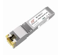 Module BAUDCOM SFP-RJ45 10G cuivre 30 mètres, émetteur-récepteur SFP+ 10GBase-T compatible avec Cisco SFP-10G-T-S, TP-Link, D-Link (x1, 10GBase-T: 30 m)
