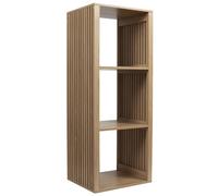 Module bibliothèque colonne 3 cases Klaus - L. 38,5 x P. 32 x H. 99 cm - Bois