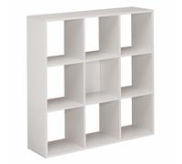 Module bibliothèque multicases Color - 9 cases - Aluminium