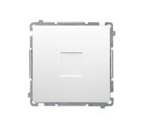 Casquette de cadre Simon Basic blanche BMPS.01/11