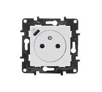 MODULE BLANC PRISE 1X Z/U AVEC COUVERCLES NILOE STEP 863138