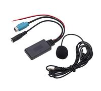 Module Bluetooth AUX IN, adaptateur de câble Bluetooth AUX IN stéréo pleine vitesse avec remplacement du microphone amovible pour Alpine 2009-up