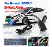 Module Bluetooth AUX IN pour voiture, Module BT sans fil avec adaptateur de câble Audio micro pour Renault Clio Espace Kangoo Laguna Megane