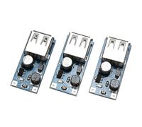 Module Boost Boost Usb, Circuit Imprimé D'alimentation 0.9v 5v À 5v, Module Avec Indicateur De Tension D'entrée, 3 Pièces