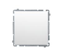 MODULE BOUTON POUSSOIR BLANC 1X 1Z PINCES À RESSORT BMP1.01/11