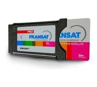 Module CAM PCMCIA PRO HDME + Carte FRANSAT pour Collectivité Immeuble Habitat - Gris G