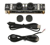 Module caméra à double objectif, caméra grand angle pour enregistrement synchronisé en couleur avec double objectif sans distorsion, bonne