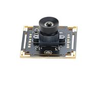 Module caméra USB 1 MP 720p, 30 IPS, résolution 1280 x 720, Pilote de Webcam avec Mise au Point, Compatible avec Raspberry Pi, Android, Linux et Windows.(3mm No Distortion)