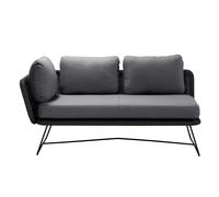Module canapé 2 places Horizon droite cushions Cane-line Natté