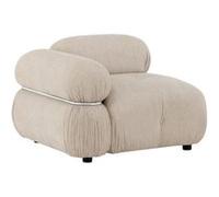 Module Canapé d'Angle Droit "Mika" 95cm Beige Beige