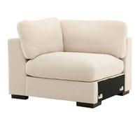Module Canapé d'Angle Gauche "Salerno" 112cm Beige