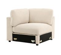 Module Canapé d'Angle "Salerno" 99cm Beige