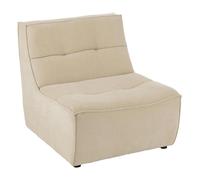 Module Canapé Matelassé "Grid" 97cm Beige