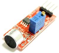 Module capteur de microphone avec instructions PDF par exemple pour Arduino, contrôle de l'interrupteur à applaudissement, détecteur de son avec sortie analogique et numérique
