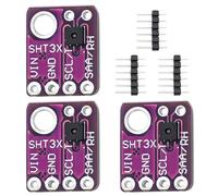 Module Capteur Numérique de Température et D'humidité RUIZHI SHT31-D Module capteur de température et d'humidité DC 2.4-5.5V IC I2C Interface Compatible avec Arduino(3 pièces)