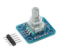 Module Capteur Rotation 360° Pour Contrôle pour volume Module | Rotation précise 360 degrés, pour idéal réglage pour volume, navigation pour menu, paramétrage rapide, compatible Arduino