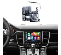 Module CarPlay/Android Auto sans fil pour Porsche PCM 3.1 Panamera Cayenne Macan Cayman Boxster 911 718, support Mirrorlink et fonctions d'origine OEM