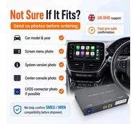 Module CarPlay AUTOTOP pour Peugeot Citroën DS SMEG C4 C5 DS3 DS4 DS5 208 308 508 3008 5008, interface sans fil CarPlay Android Auto, conserve l'écran d'usine, la radio et les commandes au volant, Man