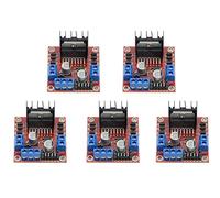 Module carte contrôleur contrôleur d'entraînement de moteur ARCELI 5 PCS L298N Module de pont pas à pas double pont en H pour Arduino