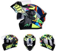 Module Casque De Moto Modulable Double Su Visière Intérieur Amovible Vétérinaires Réglables, TK1, XL(61-62cm)