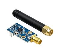 Module CC1101 433MHz, Module Sans Fil CC1101 avec Antenne SMA 1,9-3,6V Émetteur Récepteur Basse Consommation pour STM32 Télécommande IoT Capteur Réseau Sans Fil Projets Industriels et Domotique
