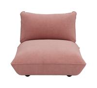 Module central Sumo velours côtelé WxHxD 108x90x108cm