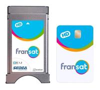 Module CI+ Fransat - SEDEA - CI+ 1.3 - Compatible TV CI+ - Carte d'accès Fransat incluse - TNT HD sans abonnement