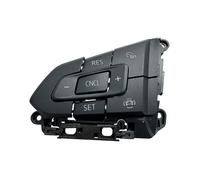 Module Commande Volant Pour VW Pour Golf 8 MK8 2020-2021 Pour T-cross Pour Multivan T6 Pour T-roc 3G0959442A Garniture Couvercle Bouton Commutation Volant Multifonctionnel(Left-1PC-Cover)