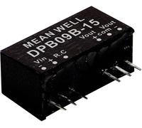 Module convertisseur CC/CC MEAN WELL DPB09C-15 Nbr. de sorties: 2 x 300 mA 9 W 1 pc(s)