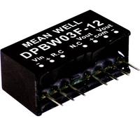 Module convertisseur CC/CC MEAN WELL DPBW03F-05 Nbr. de sorties: 2 x 300 mA 3 W 1 pc(s)
