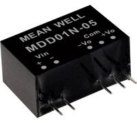 Module convertisseur CC/CC MEAN WELL MDD01M-05 Nbr. de sorties: 2 x 100 mA 1 W 1 pc(s)