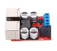 Module convertisseur DC DC Module Module abaisseur de Puissance 4 USB Charge Rapide Régulateur de Tension de Voiture Haute efficacité pour véhicules 12 V 24 V avec Sortie 8 A et