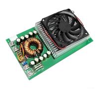 Module convertisseur réglable 1500 W DC 25-90 V entrée 2,5-60 V sortie avec refroidissement actif LED numérique affichage de la tension module d'alimentation vert boîtier ABS contrôle de la